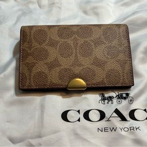 COACH SIGNATURE WALLET